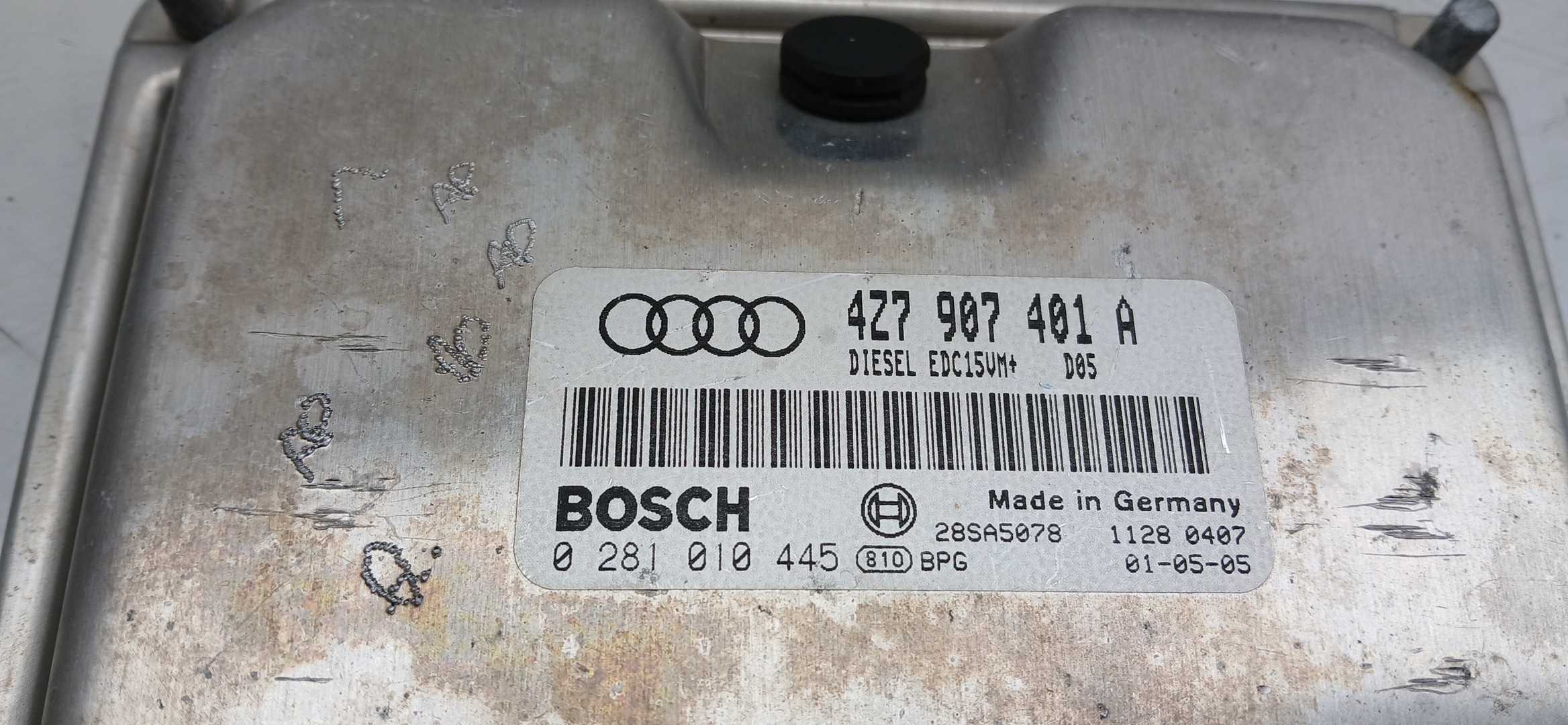 Centralina motor / ECU AUDI A6 Avant (4B5, C5) Imagem-3