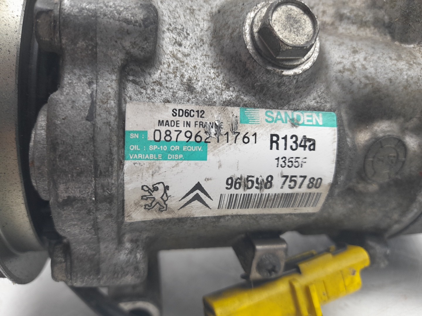 Compressor AC PEUGEOT 207 (WA_, WC_) Imagem-2