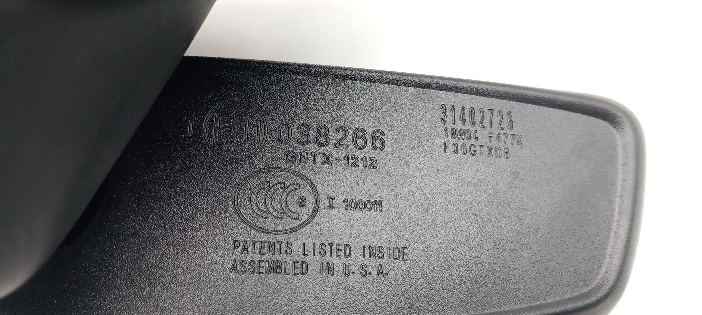 Interior rear-view mirror VOLVO V60 I (155) Imagem-3