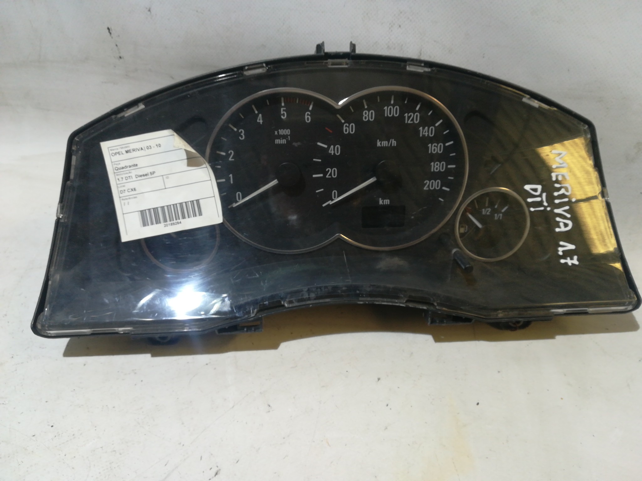 Instrument cluster
