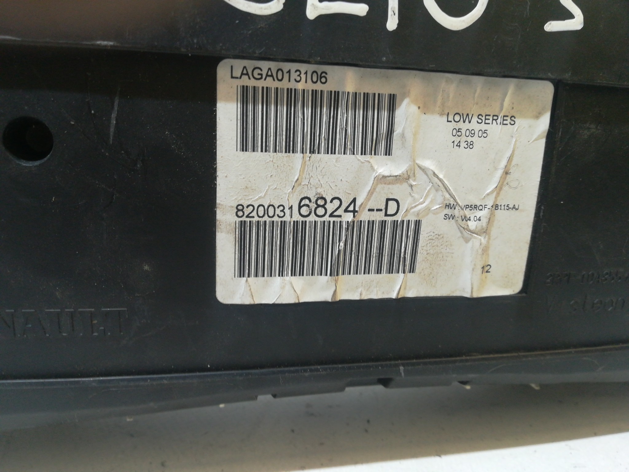 Compteur de vitesse RENAULT Clio III (BR0/1, CR0/1) Imagem-2