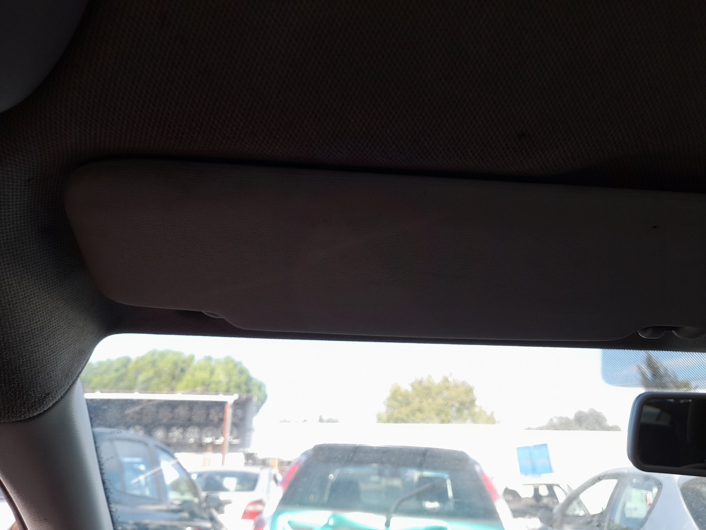 Left Sun Visor SKODA Rapid Liftback (NH3) Imagem-2