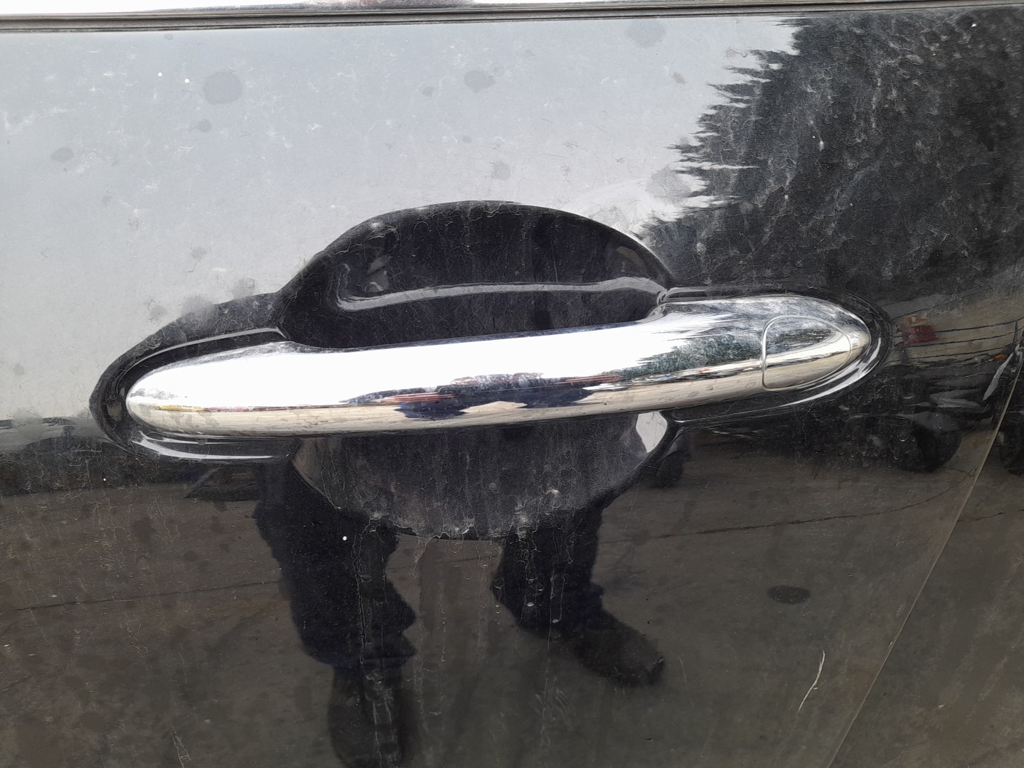 Left front door handle