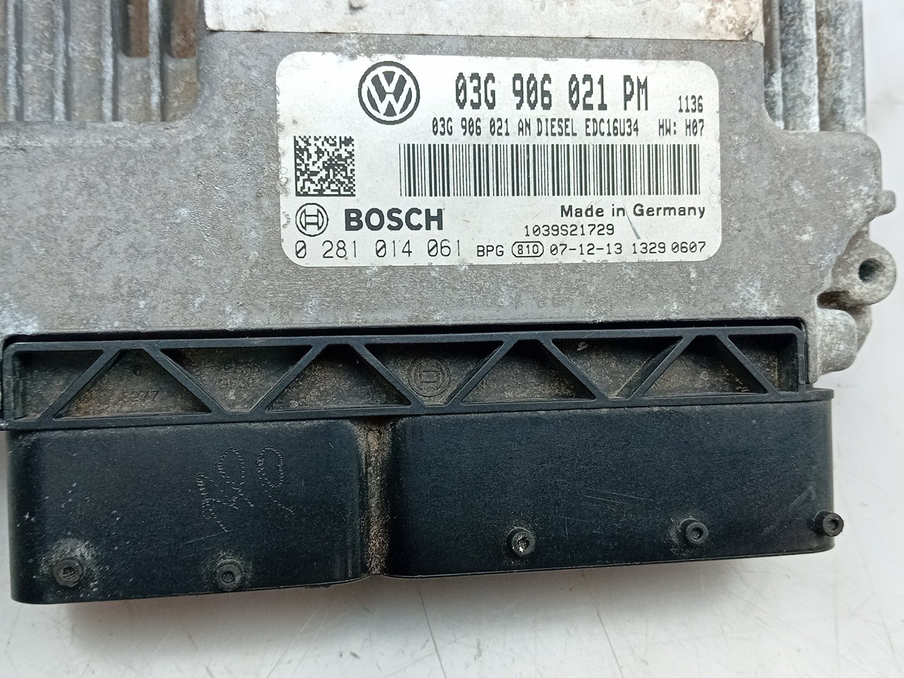 Centralina motore / ECU VOLKSWAGEN Golf IV Van (1J1) Imagem-3