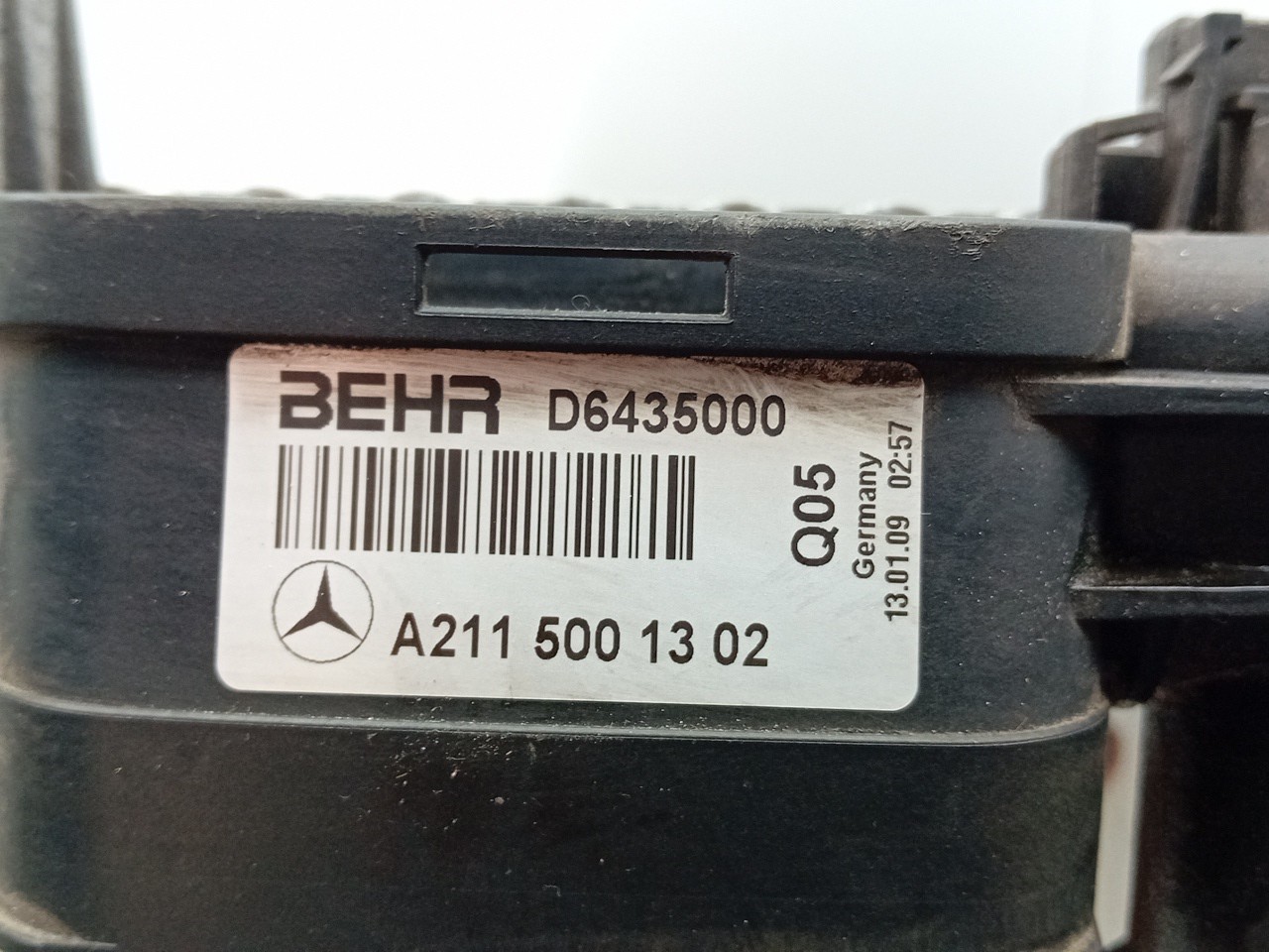 Radiador de água MERCEDES-BENZ Classe E Carrinha (S211) Imagem-2