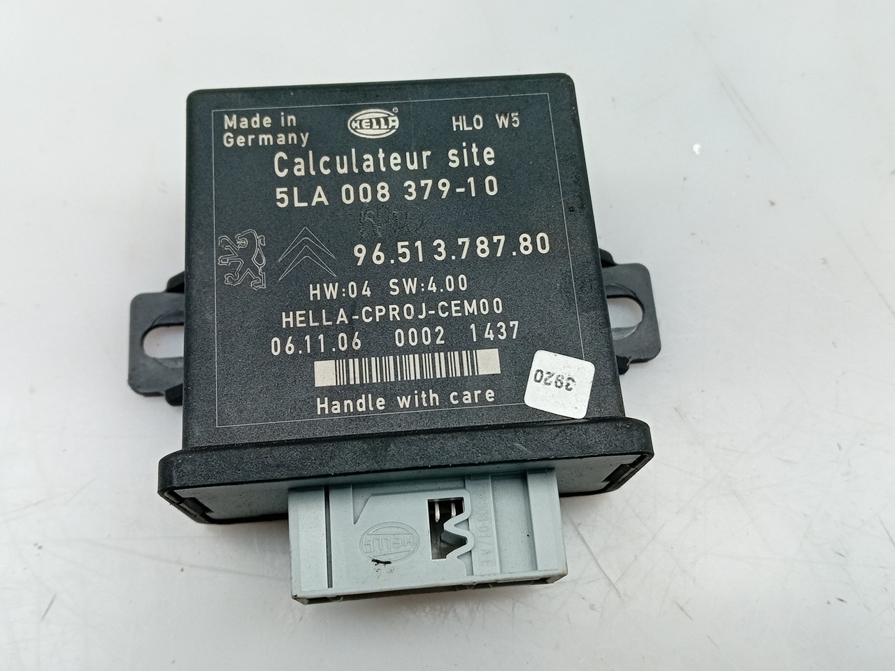 Light Switch Unit Module PEUGEOT 407 Coupé (6C_) Imagem-1