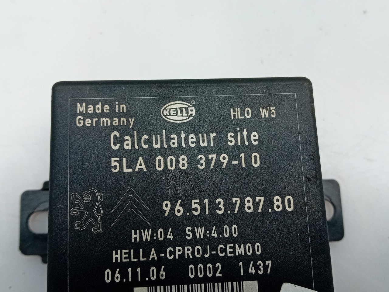 Light Switch Unit Module PEUGEOT 407 Coupé (6C_) Imagem-3