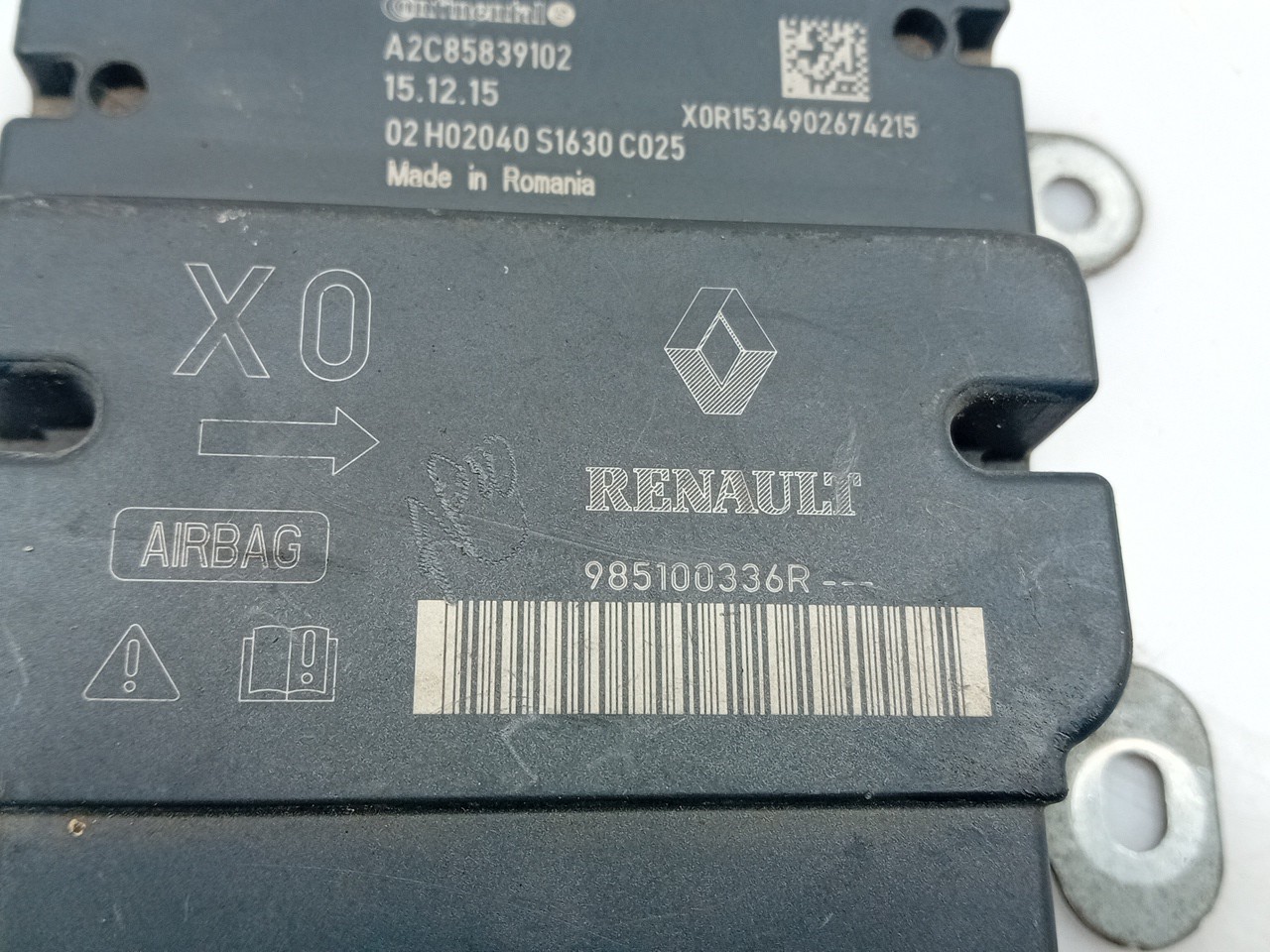 Centralina airbag DACIA Dokker (0S_) Imagem-3
