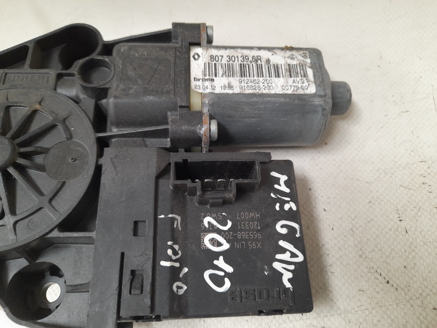 Front Right Door Window Regulator Motor RENAULT Megane III (BZ0_) Imagem-1