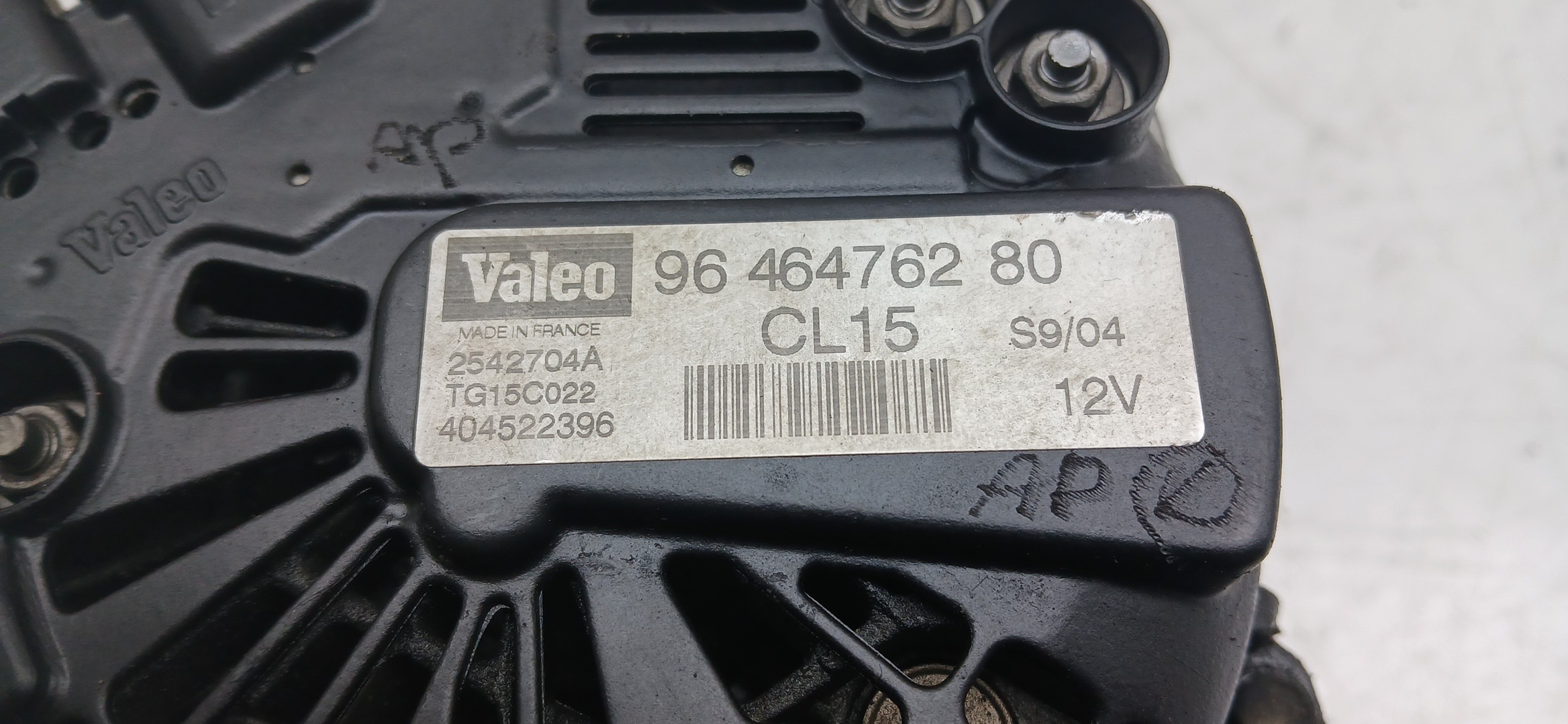 Alternator PEUGEOT 206 Van Imagem-4