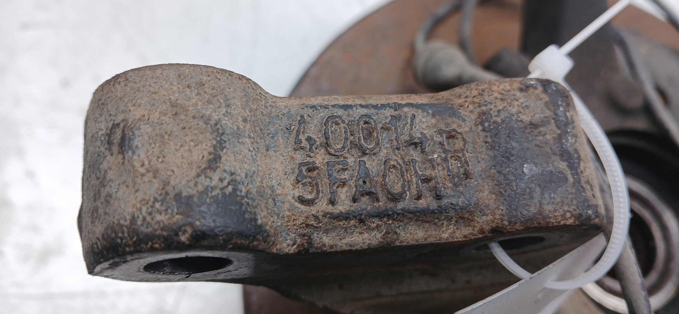 Right front steering knuckle NISSAN Micra V (K14) Imagem-3
