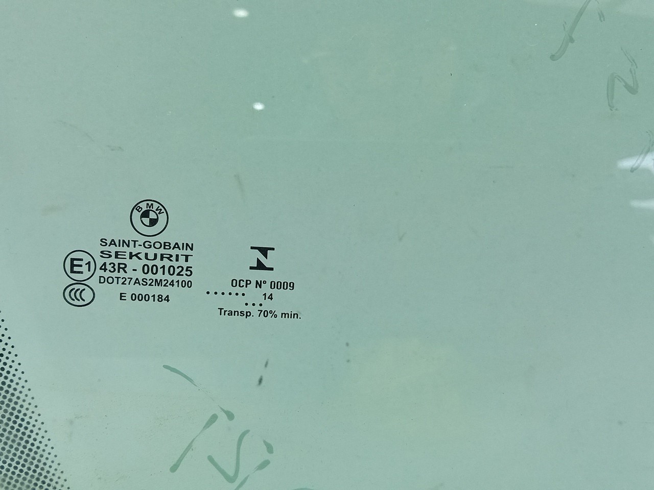 Right front door glass BMW 3 Gran Turismo (F34) Imagem-1