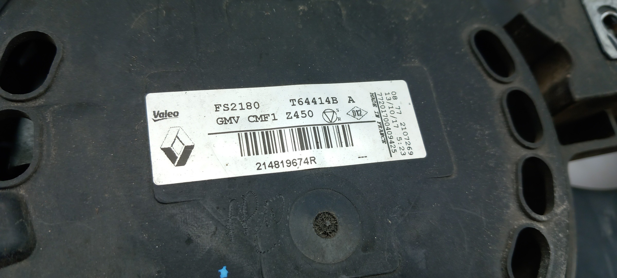 Termoventilador / motoventilador RENAULT Grand Scénic IV (R9_) Imagem-3