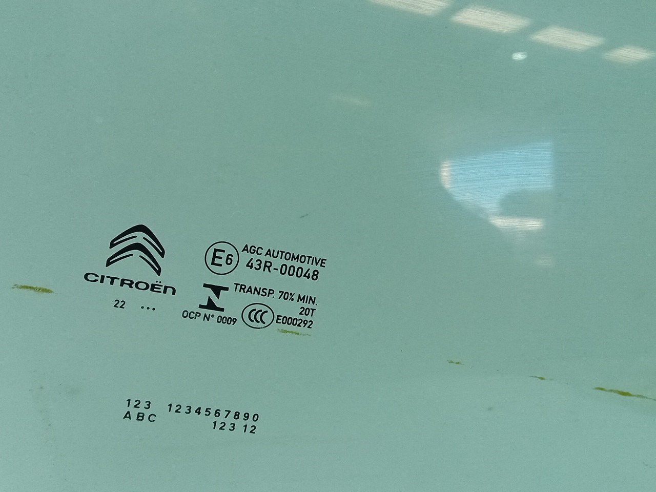 Vidro porta frente direita CITROËN C3 III (SX) Imagem-1