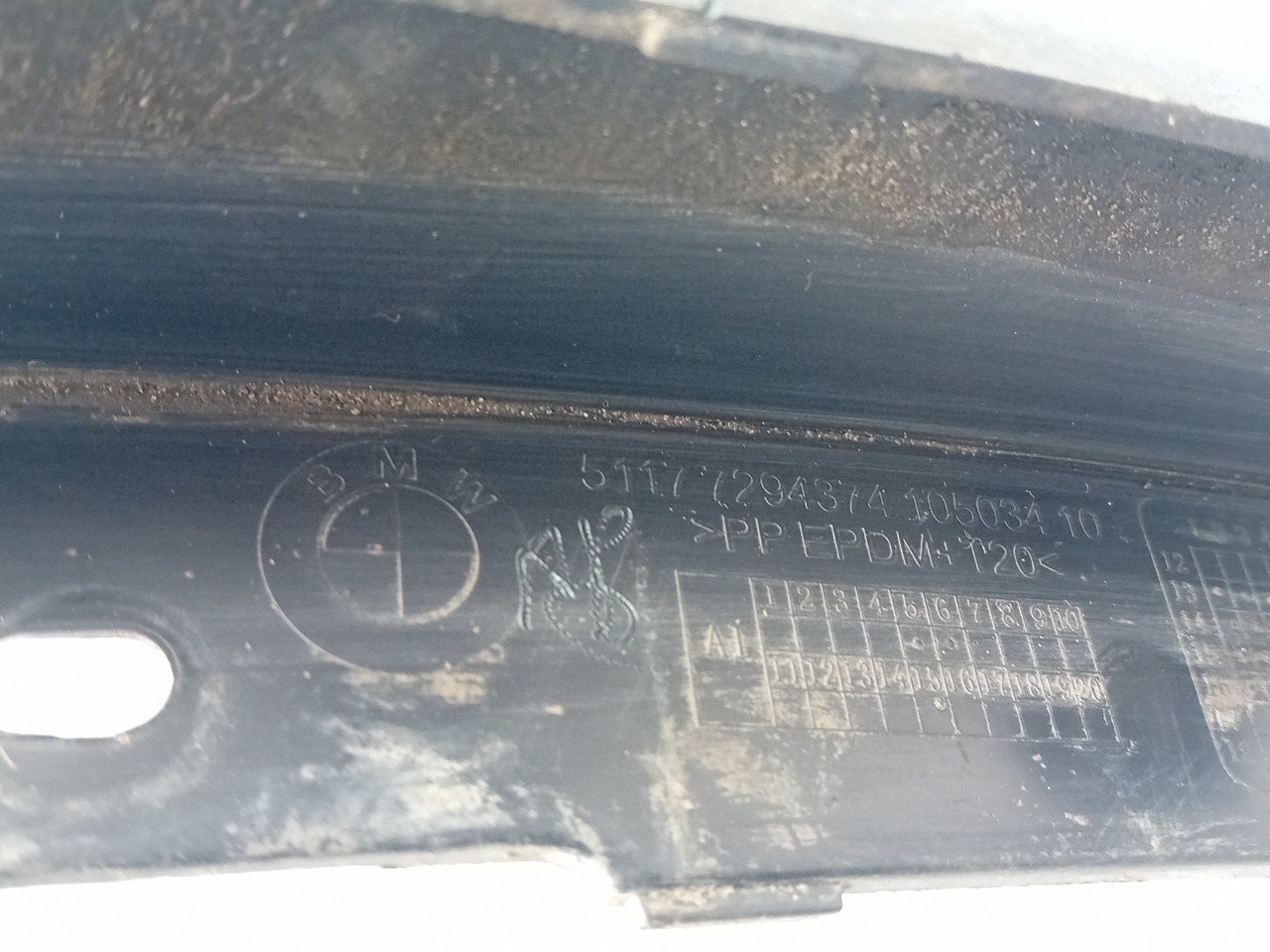 Aba Guarda Lamas BMW X5 (F15, F85) Imagem-2
