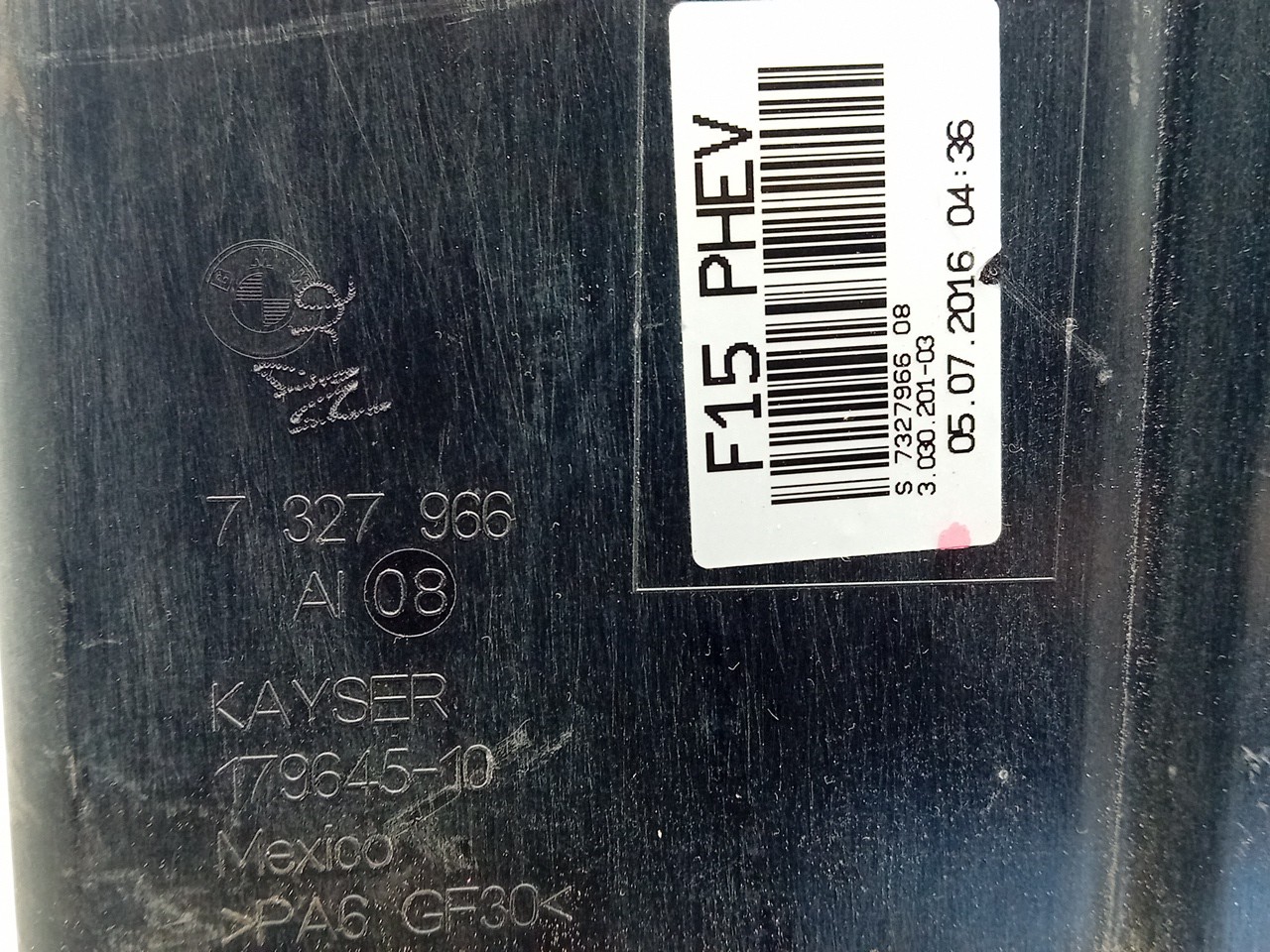 Canister BMW X5 (F15, F85) Imagem-3