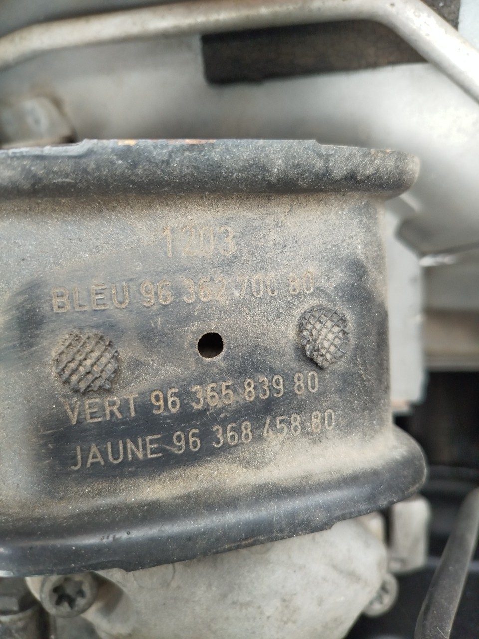 Apoio do motor PEUGEOT 307 Break (3E) Imagem-1