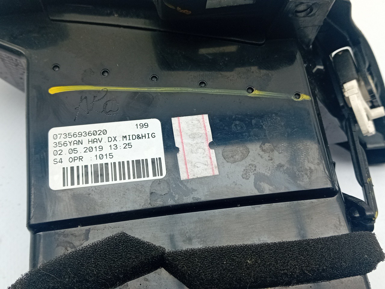 Diffuser / air vent FIAT Tipo Sedan (356_) Imagem-3