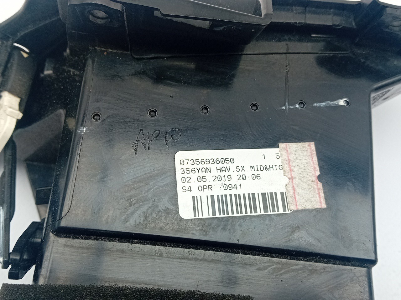 Diffuser / air vent FIAT Tipo Sedan (356_) Imagem-3