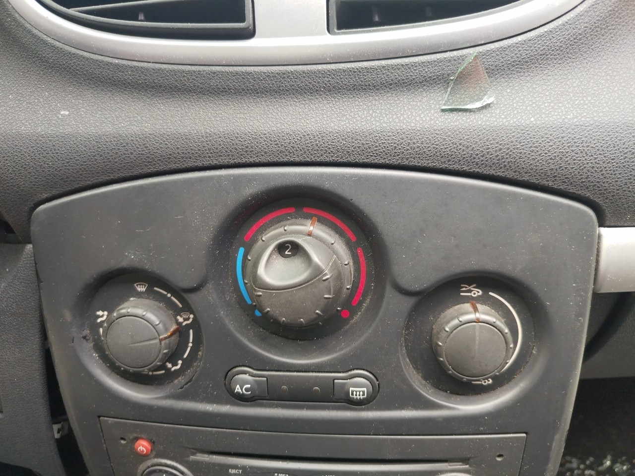 Bouton / interrupteur climatisation