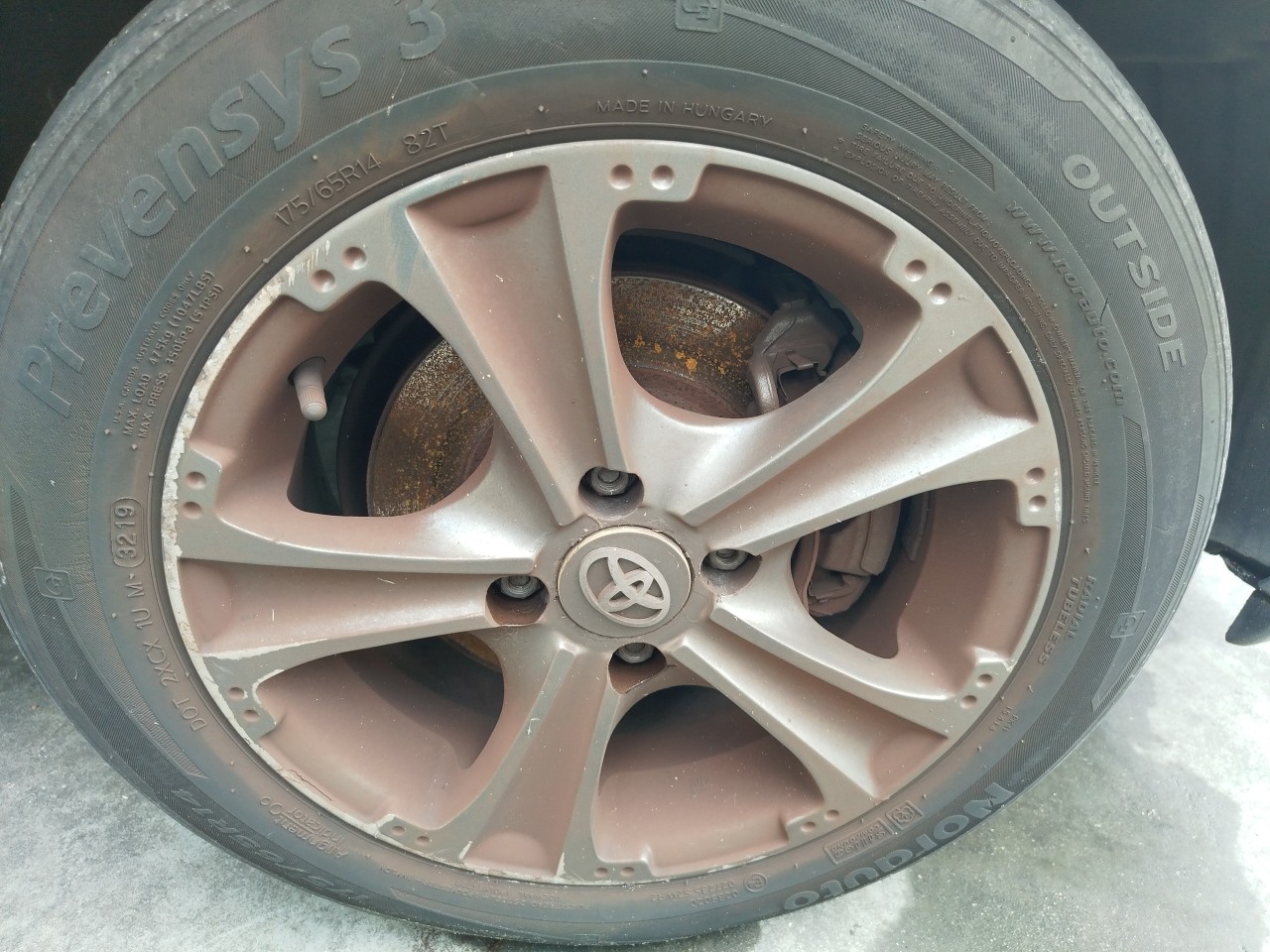 Wheel set TOYOTA Corolla Sedan (_E11_) Imagem-3