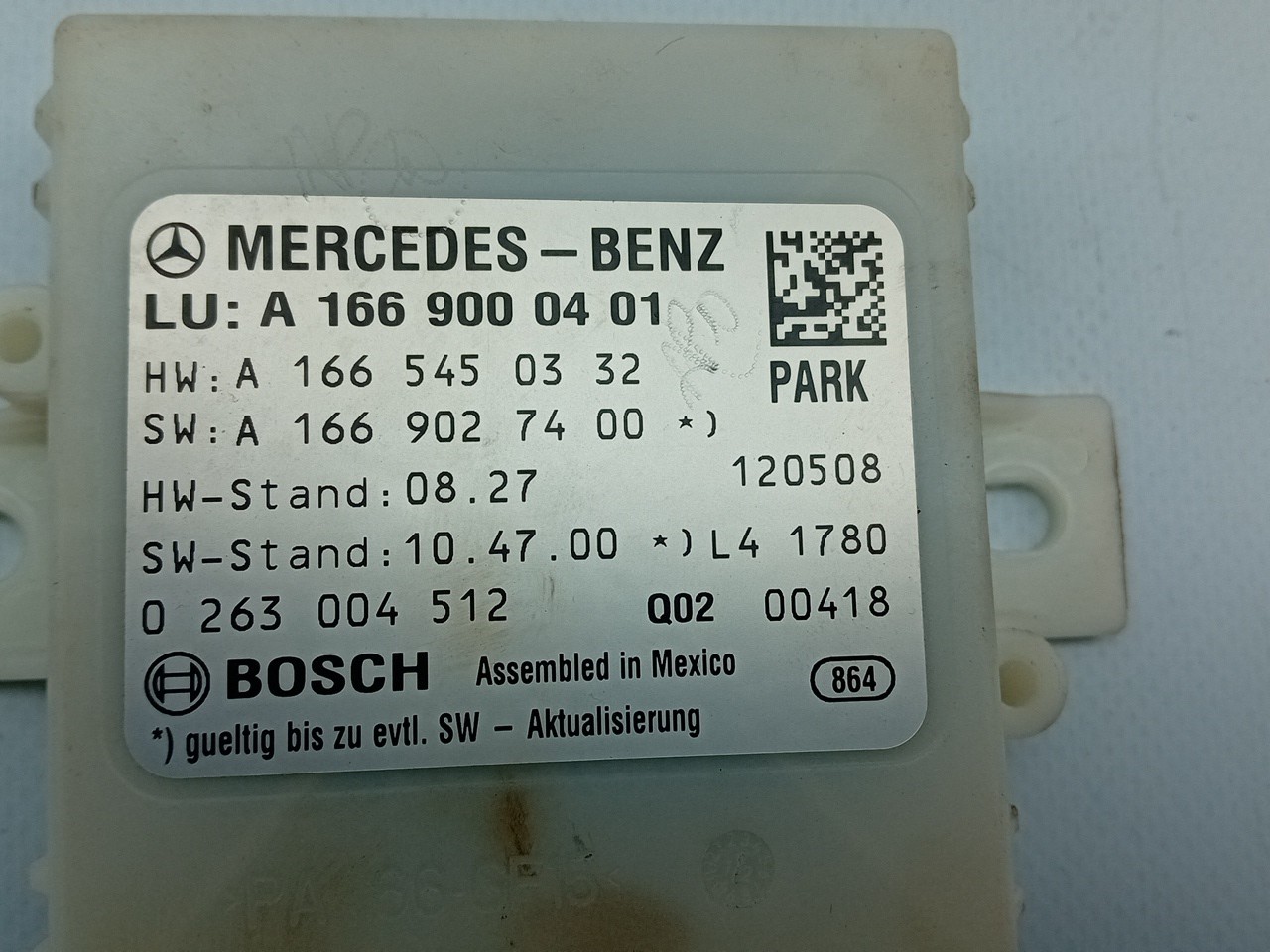 Módulo genérico MERCEDES-BENZ Classe M (W166) Imagem-3