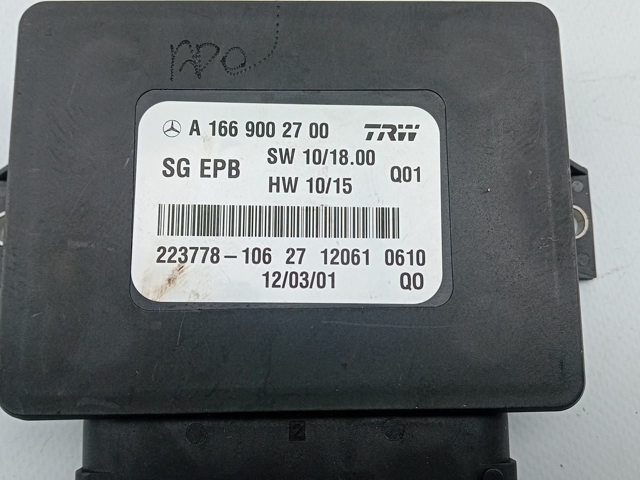 Generic Unit Module MERCEDES-BENZ Classe M (W166) Imagem-3
