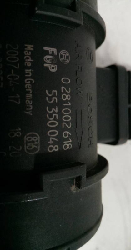 Mass Air Flow Sensor (MAF) OPEL Corsa D Imagem-2