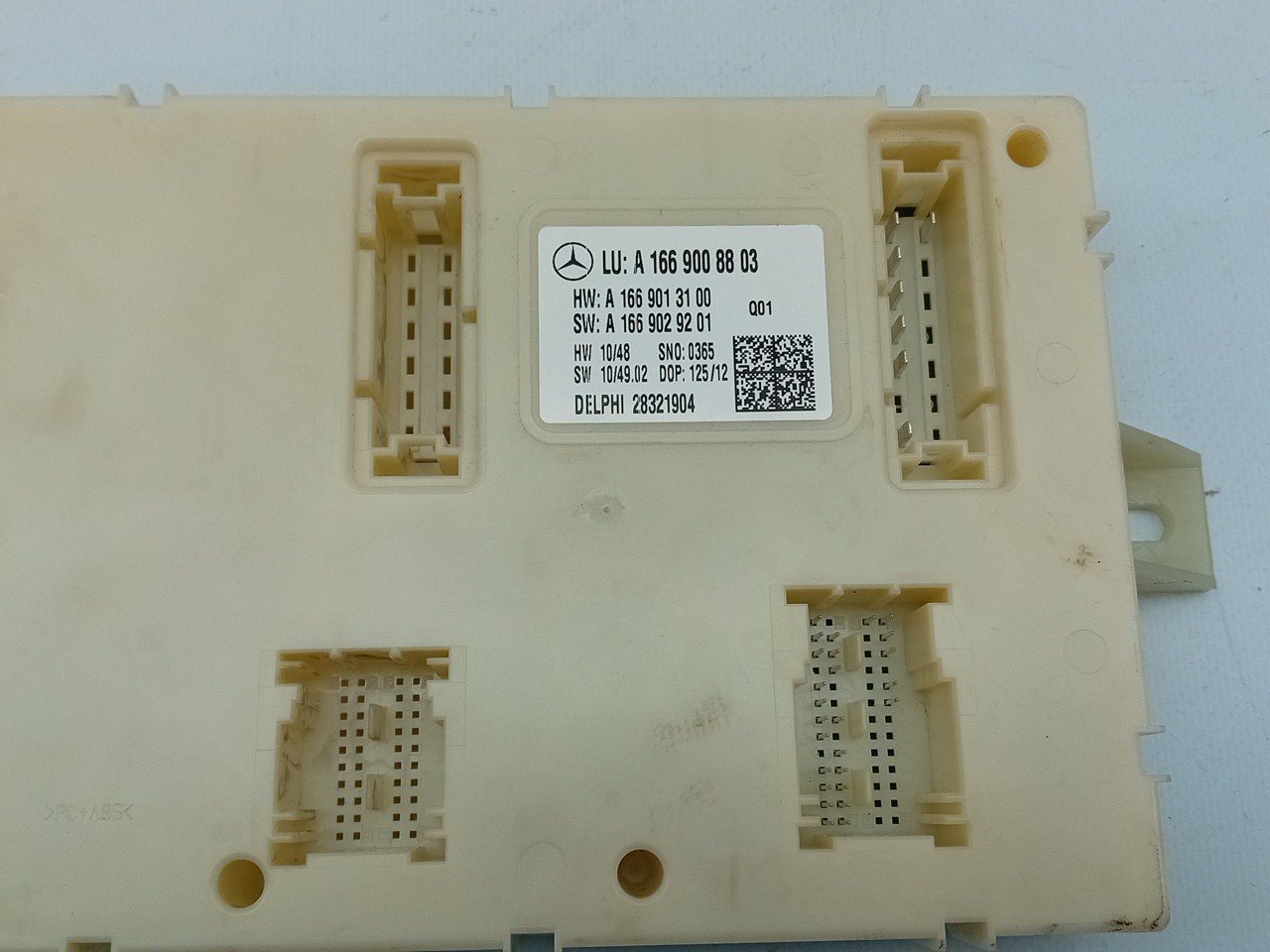 Generic Unit Module MERCEDES-BENZ Classe M (W166) Imagem-2