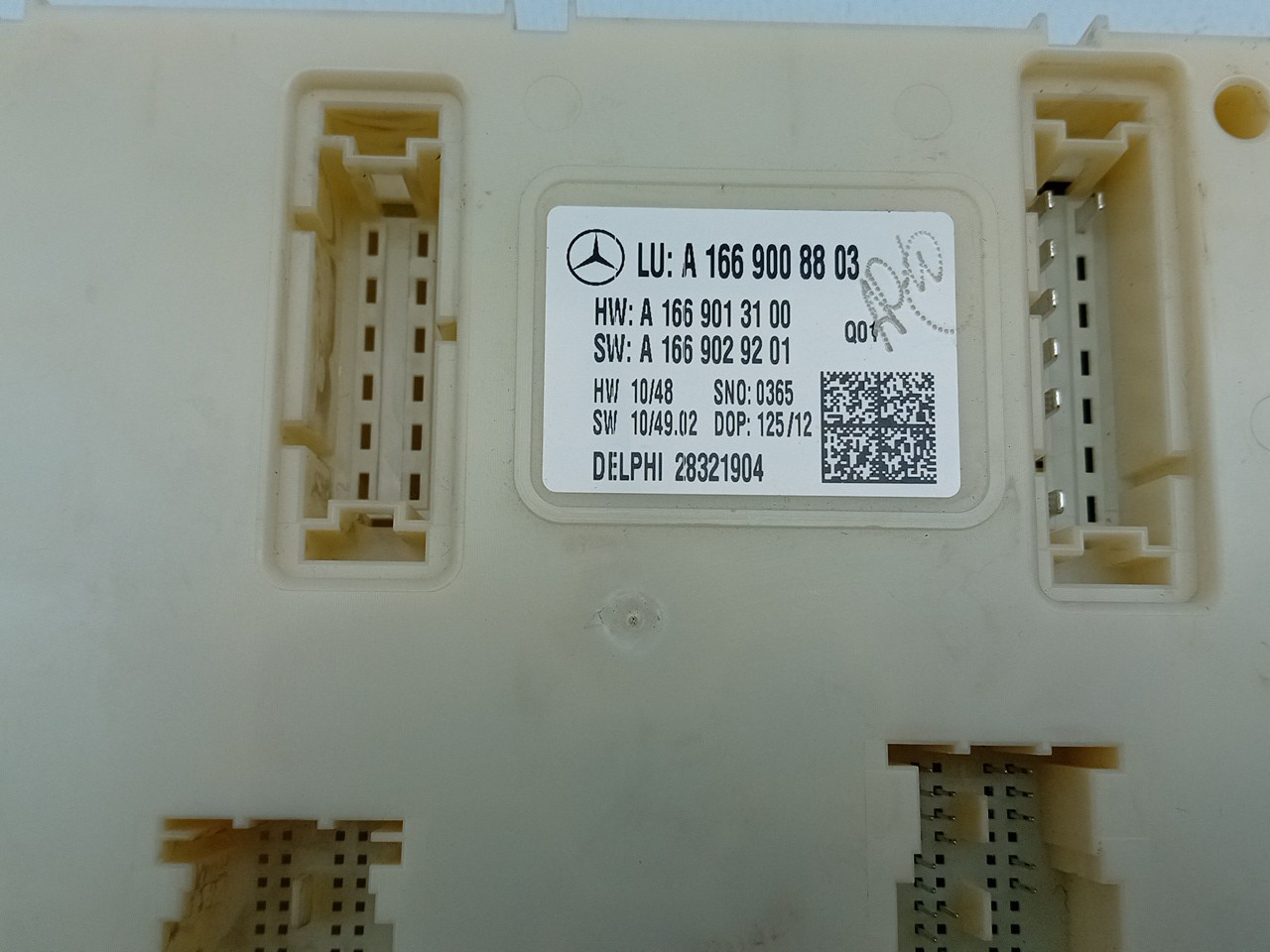 Generic Unit Module MERCEDES-BENZ Classe M (W166) Imagem-3