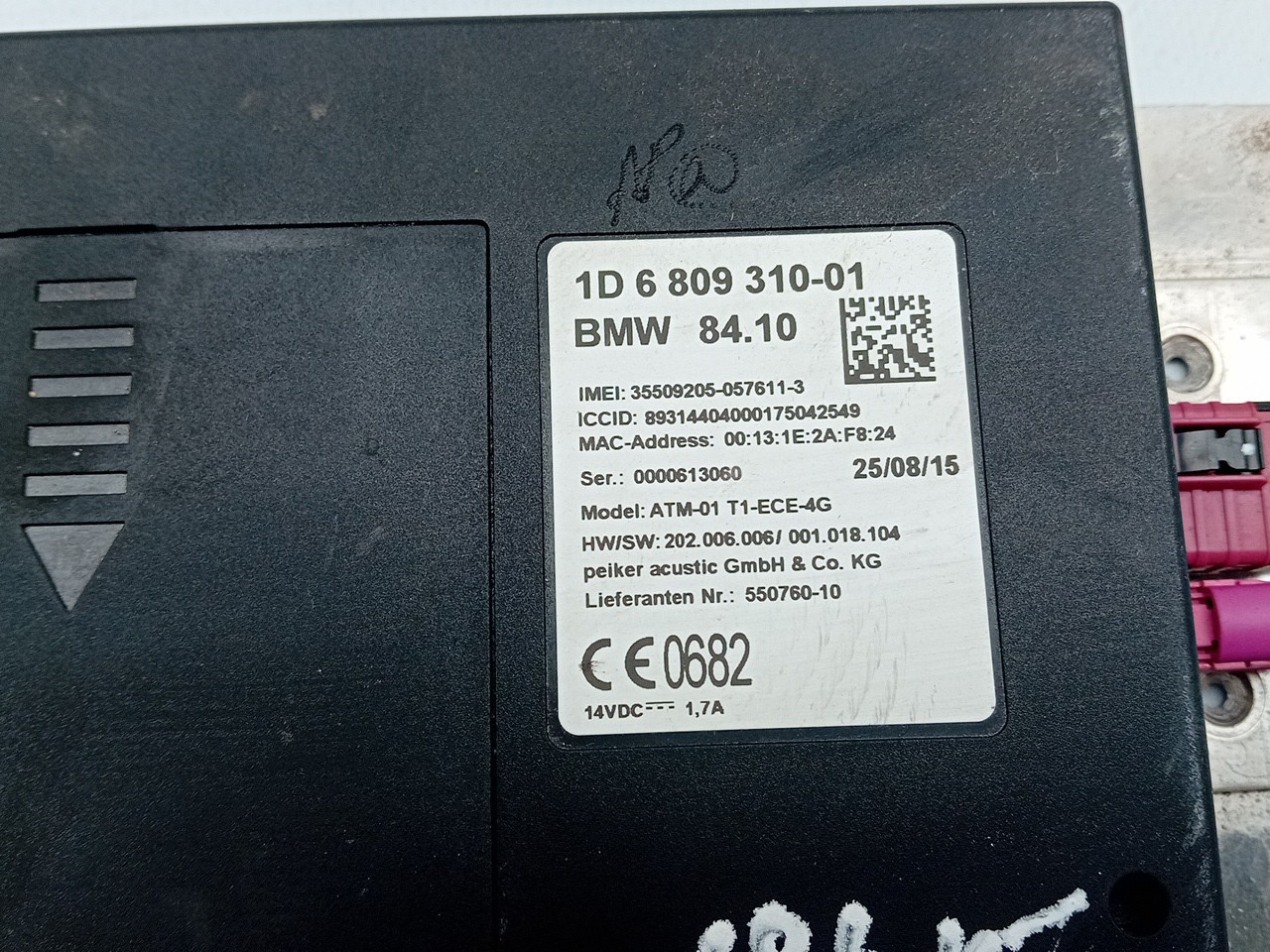 Module générique BMW 1 (F20) Imagem-4