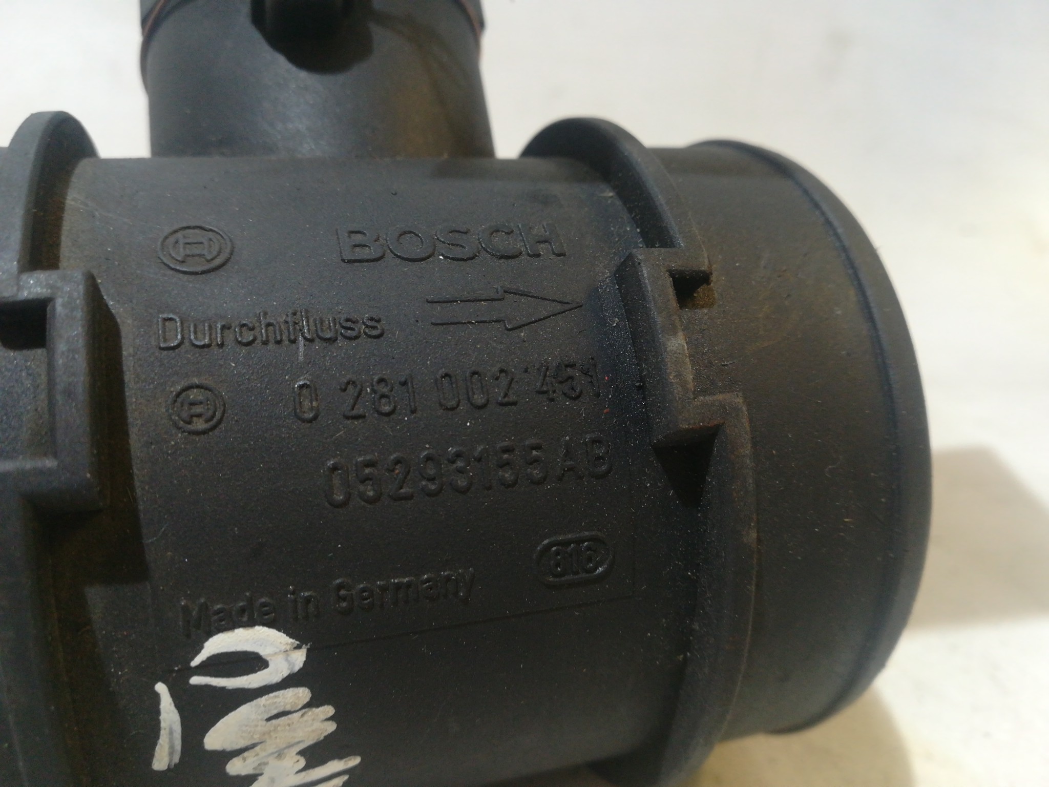 Mass Air Flow Sensor (MAF) CHRYSLER Voyager IV (RG, RS) Imagem-1