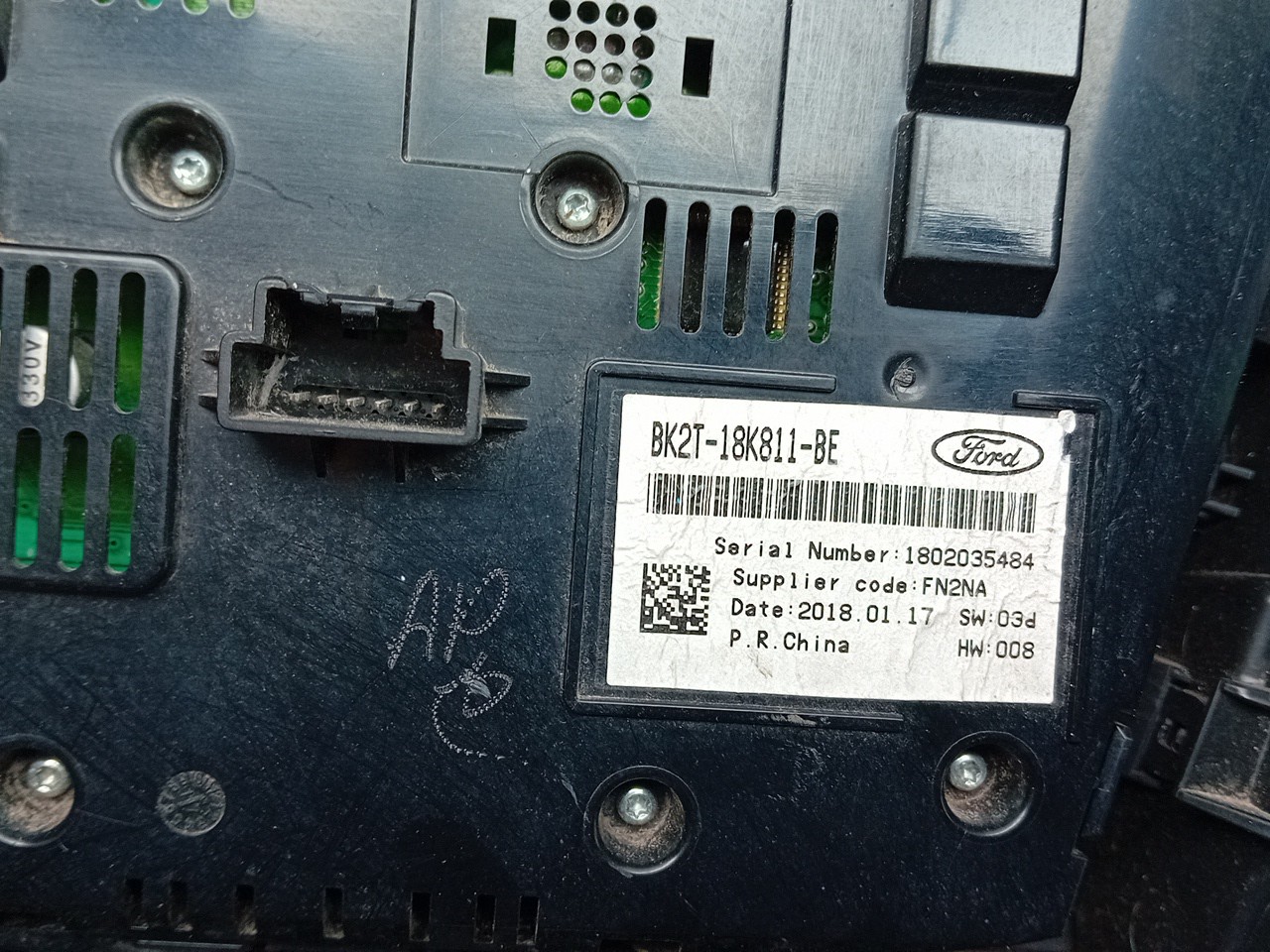 Commande / interrupteur multifonctions FORD Transit Connect II (V408) Imagem-4