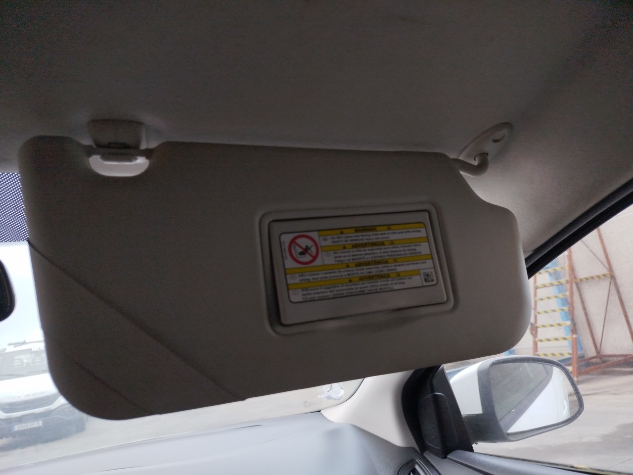 Right Sun Visor FORD Focus III Imagem-1