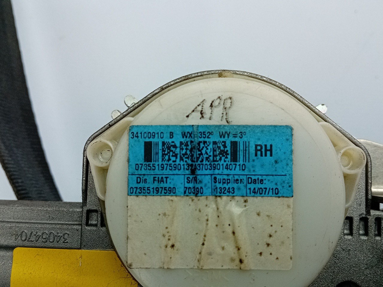 Pretensor cinturón Delantero Derecho FORD Ka (RU8) Imagem-2