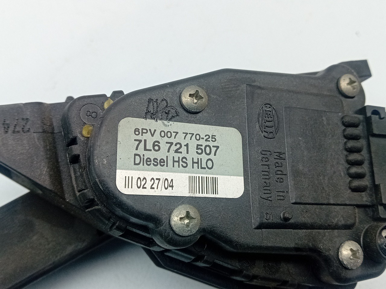 Pedal acelerador VOLKSWAGEN Touareg (7L) Imagem-4