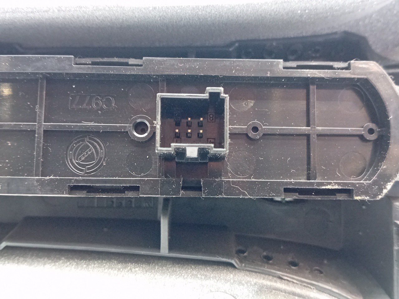 Panneau revêtement console centrale / radio FIAT 500 C (312_) Imagem-3