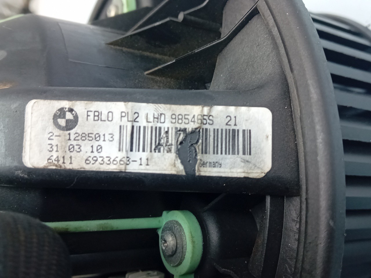 Motor da chauffage / sofagem BMW X1 (E84) Imagem-4