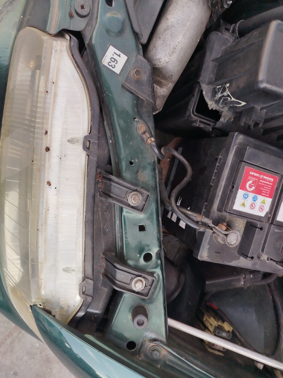 Ótica / farol esquerda ROVER 400 Sedan (RT) Imagem-1