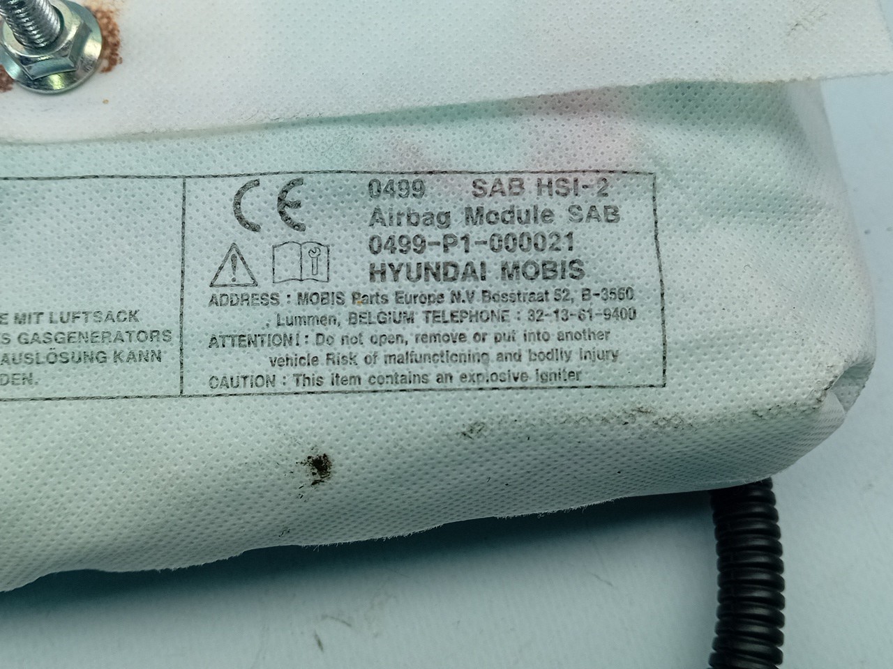 Airbag Sinistro KIA Rio III (UB) Imagem-3