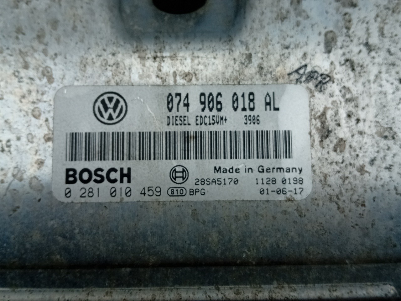 Centralina motor / ECU VOLKSWAGEN Transporter IV (70XA) Imagem-3