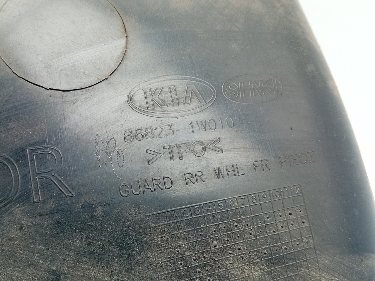 Cava roda trás esquerda KIA Rio III (UB) Imagem-2