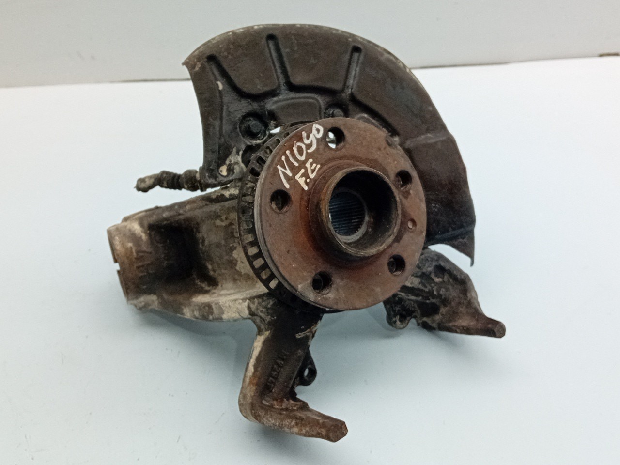 Left front steering knuckle