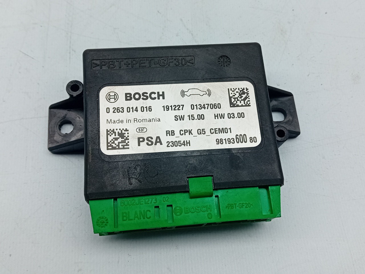 Module PDC aide au stationnement  PEUGEOT 3008 II (M_) Imagem-1
