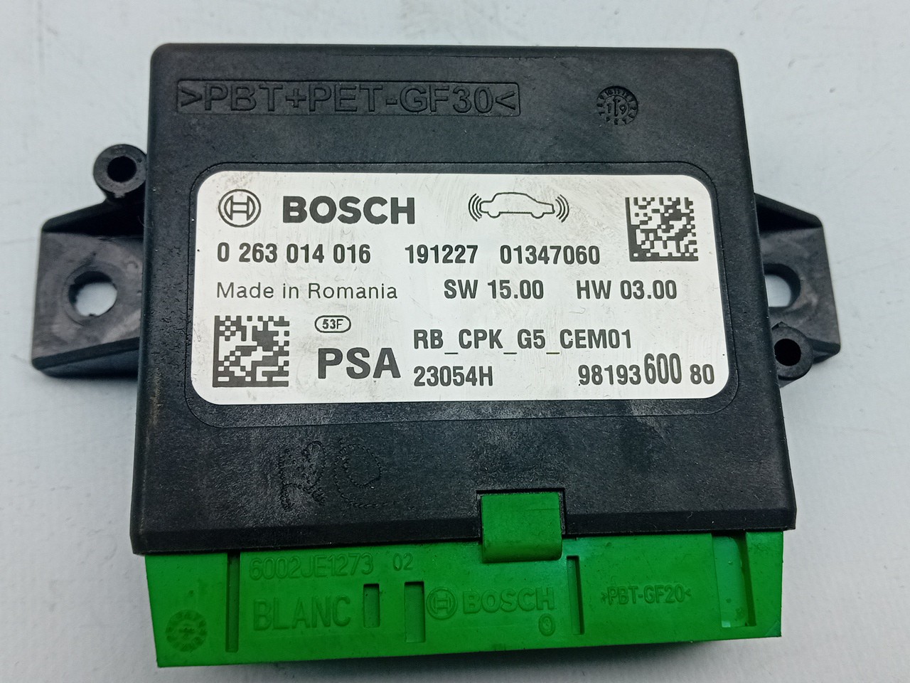 Module PDC aide au stationnement  PEUGEOT 3008 II (M_) Imagem-3
