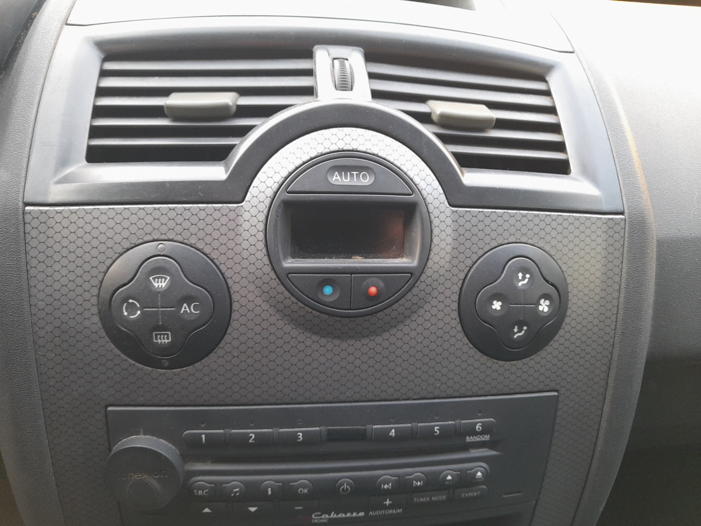 Bouton / interrupteur climatisation