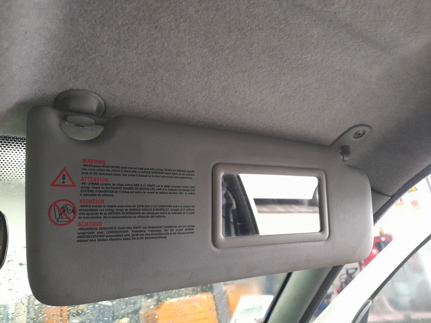 Parasol Derecho RENAULT Clio II Société (SB0/1/2_) Imagem-1