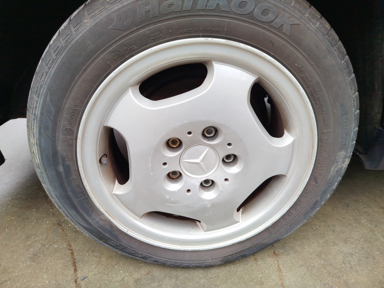 Conjunto de jantes MERCEDES-BENZ 190 (W201) Imagem-2