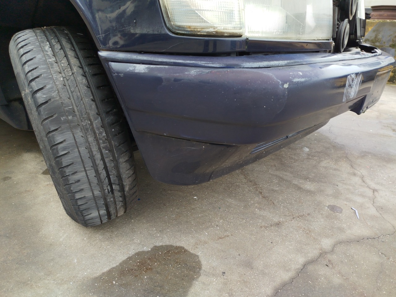 Front Bumper MERCEDES-BENZ 190 (W201) Imagem-2