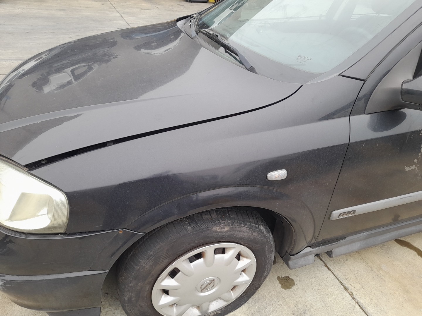 Left fender